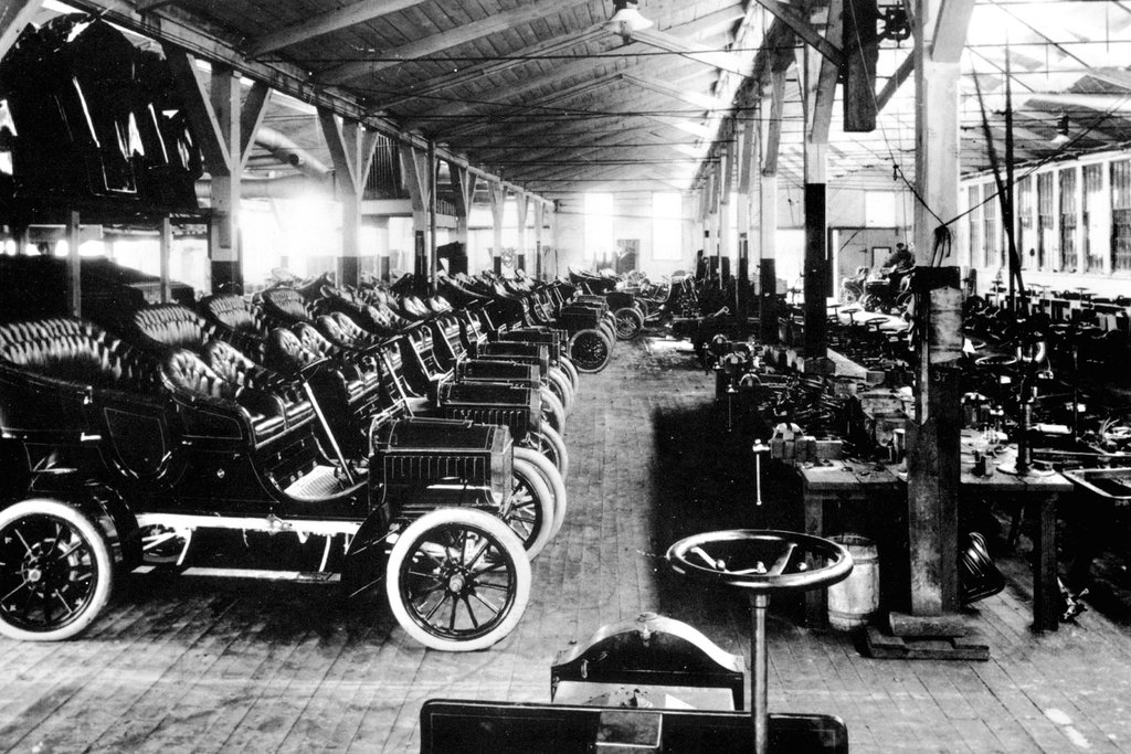 Walkerville Wagon Works factory interior